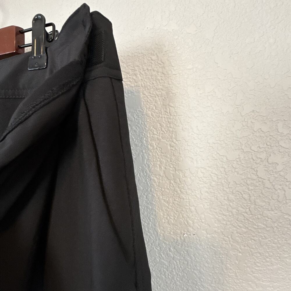 RipSkirt Length 3 Wrap Skirt Solid Black Size XL 16-18 Pockets Classic Minimal - Picture 5 of 8